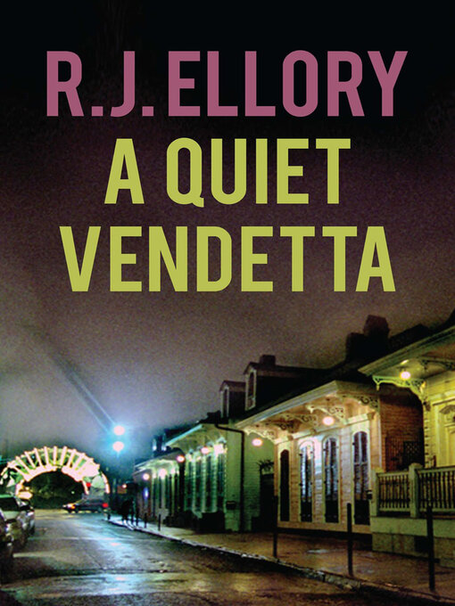Title details for A Quiet Vendetta by R.J. Ellory - Wait list